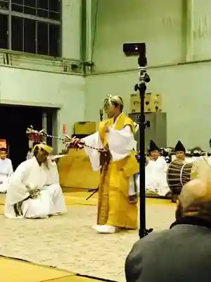 尾八重神社のお祭り