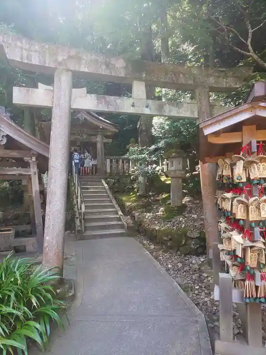 黒龍社(伊奈波神社境内社)の鳥居