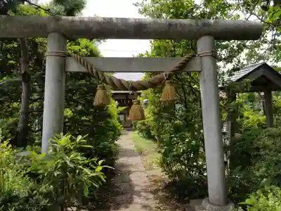 大久保神社の鳥居