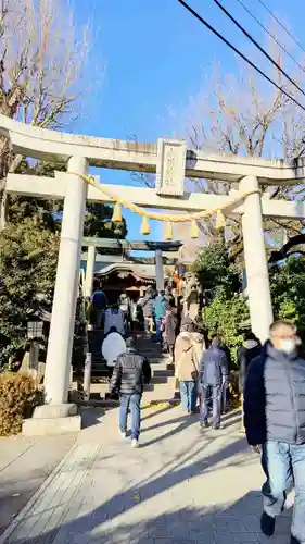 鳩ヶ谷氷川神社の鳥居