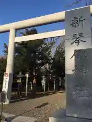 新琴似神社の鳥居