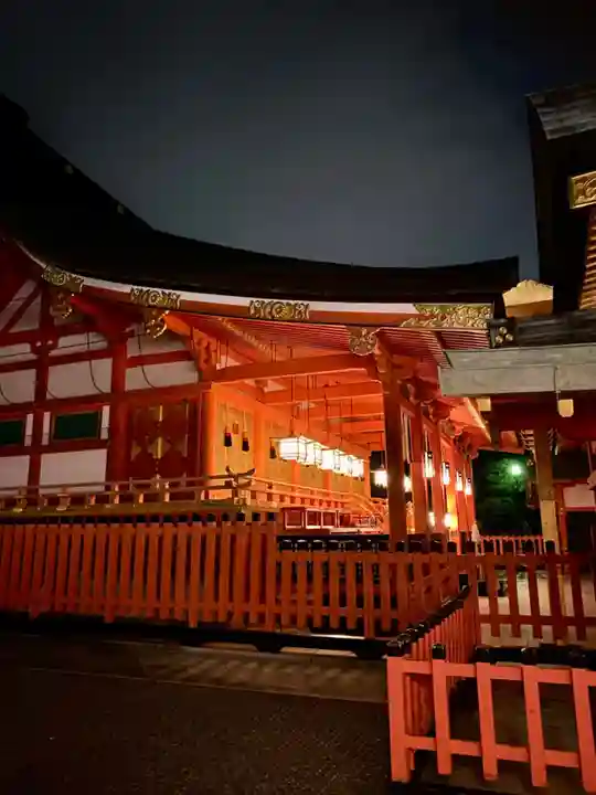 伏見稲荷大社の本殿・本堂