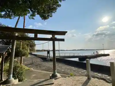 成山毘沙門天の鳥居