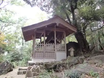 月水石神社の本殿・本堂