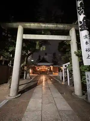 空鞘稲生神社の鳥居