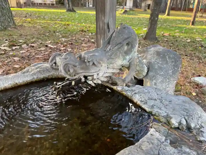 十勝護国神社の手水舎