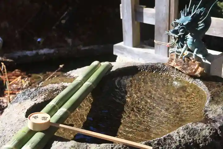 鹿島大神宮の手水舎