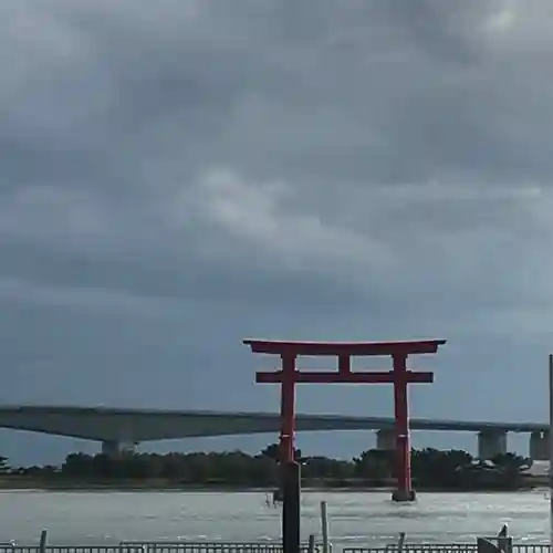 辨天神社の鳥居