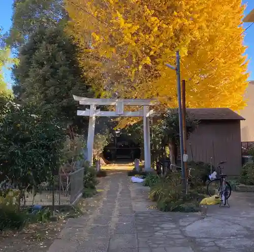 一山神社の鳥居