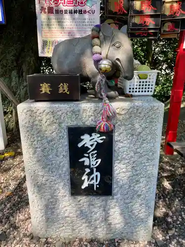 鹿島神社の像