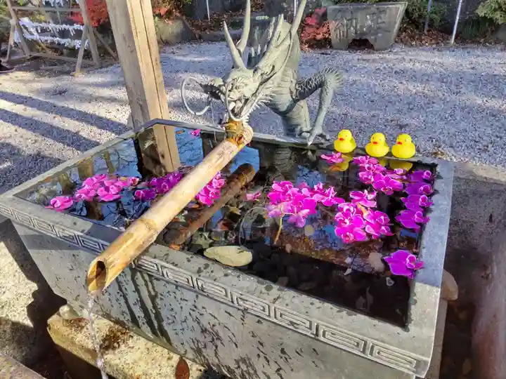 秩父今宮神社の手水舎