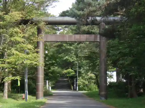 士別神社の鳥居