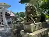 佐波波地祇神社の狛犬