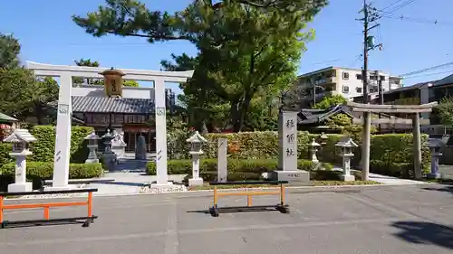 種貸社（住吉大社摂社）の鳥居