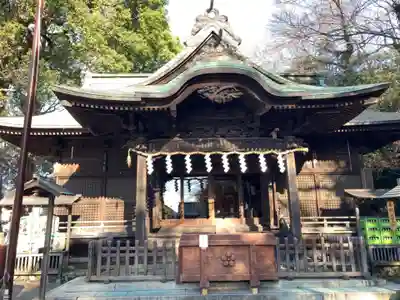 谷保天満宮の本殿・本堂