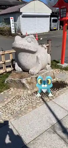 水宮神社の狛犬