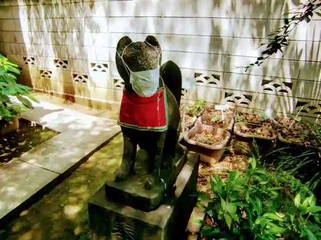 王子稲荷神社の狛犬