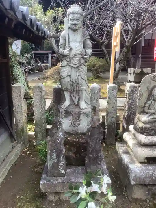 長久寺の像