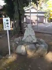 熊川神社の像