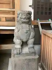 小網神社の狛犬
