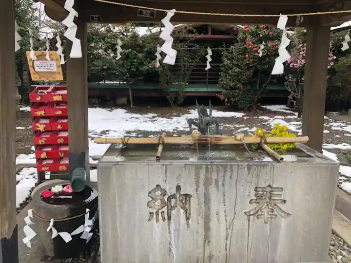 今市報徳二宮神社の手水舎