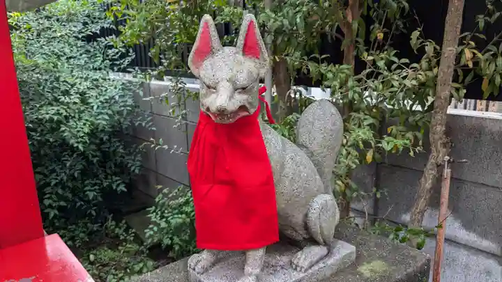 北原稲荷神社の狛犬