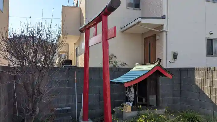 村上大明神の鳥居