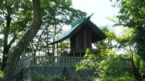 名木林神社の本殿