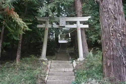 大渕天神社の鳥居