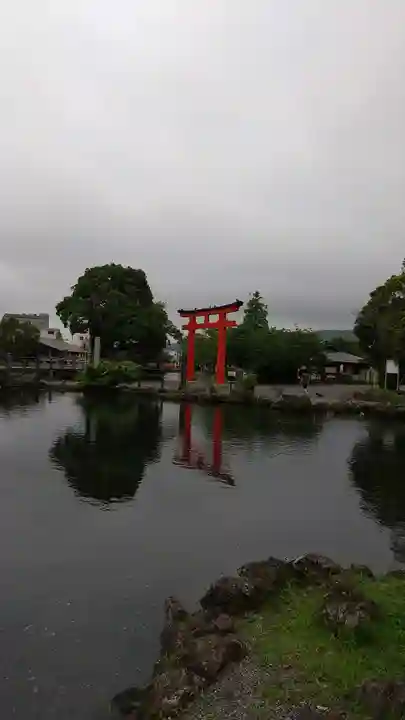 富士山本宮浅間大社の庭園