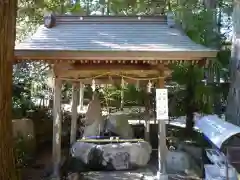 御杖神社の手水