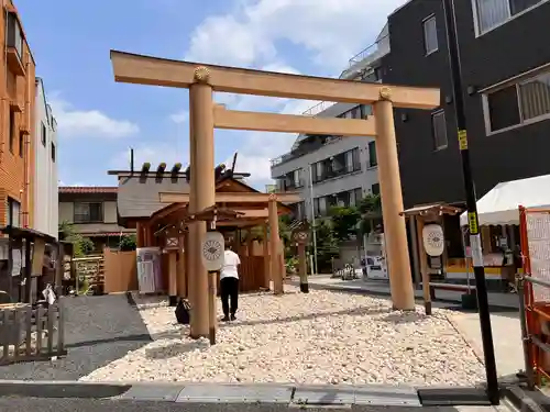 【閉業】小石川大神宮の鳥居