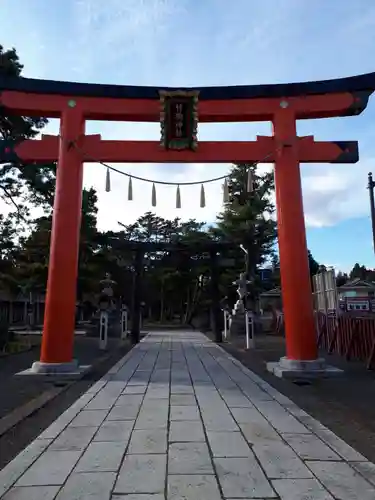 竹駒神社の鳥居