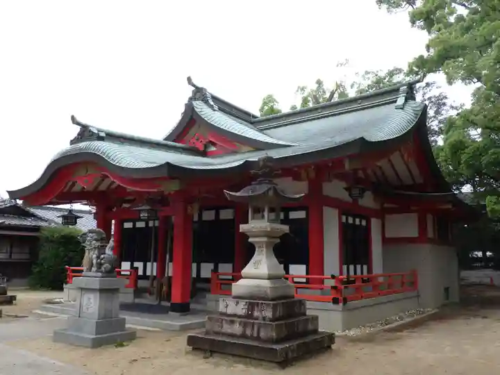 亀之森住吉神社の本殿・本堂
