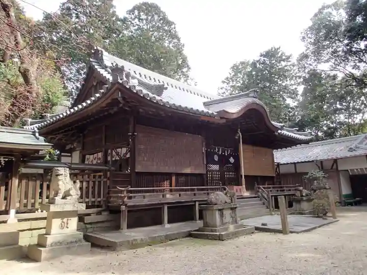 和爾下神社の本殿・本堂