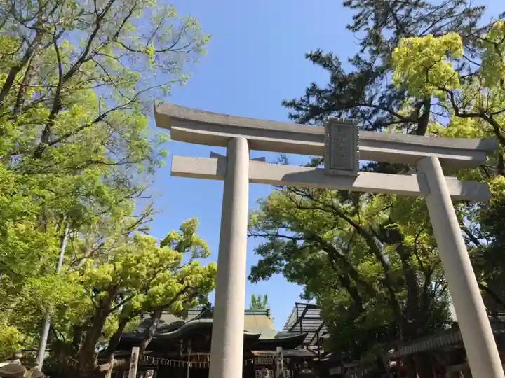 石切劔箭神社の鳥居