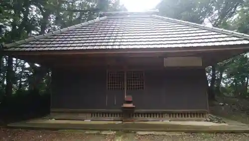 御礼神社の本殿