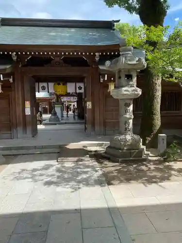 櫛田神社の山門