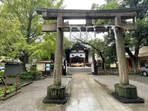 稲毛神社の鳥居