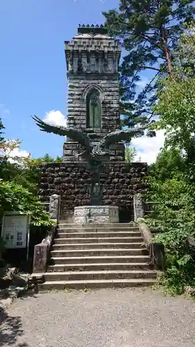 宮城縣護國神社の塔