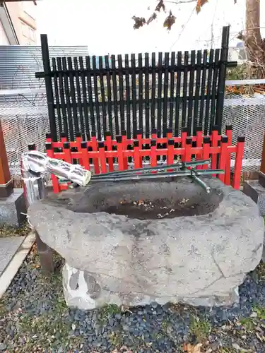 潮見ヶ岡神社の手水