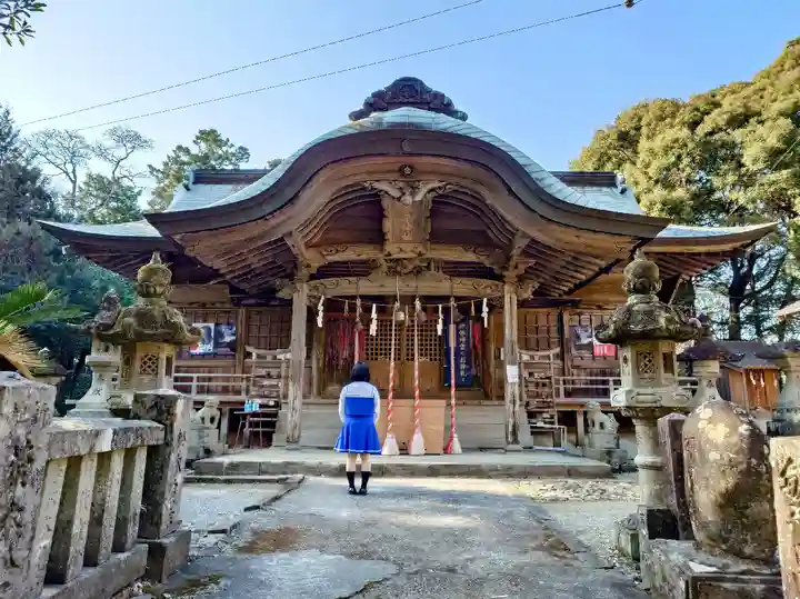 琴平神社の本殿・本堂