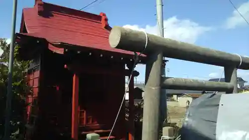 小沢稲荷神社の鳥居