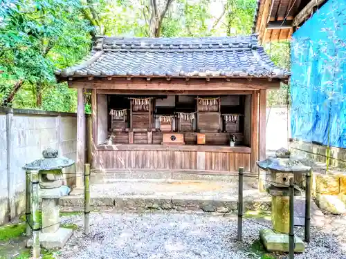 樹木神社の末社