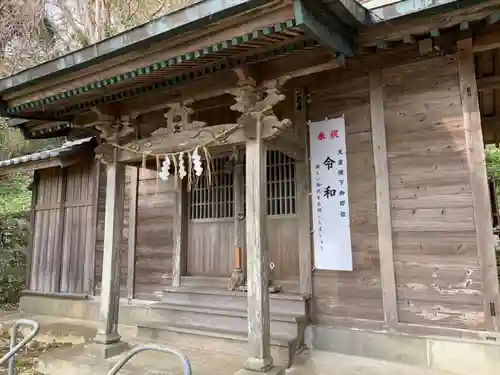 真浦神社の本殿・本堂