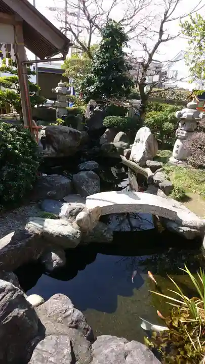 尾張猿田彦神社の庭園