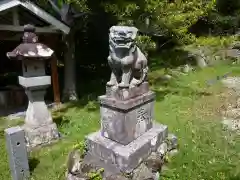 井田神社の狛犬