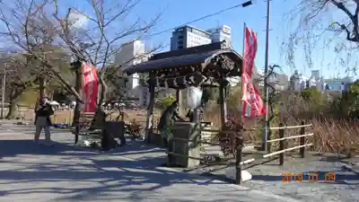 寛永寺不忍池弁天堂の手水舎