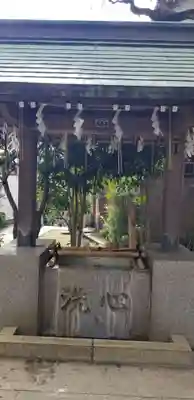 湯島御霊社の手水舎