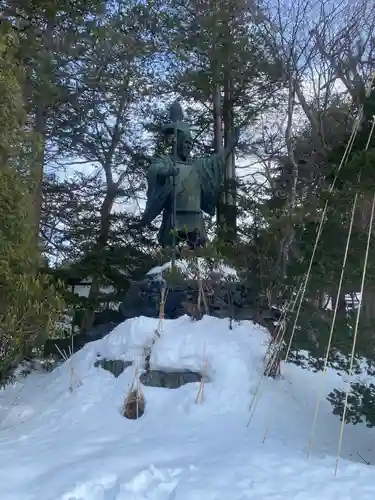 北海道神宮の像